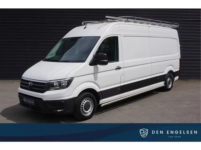 Volkswagen Crafter 140pk L4H3 360°Camera Trekhaak Apple Carplay Werkplaats inrichting Airco Iperiaal...