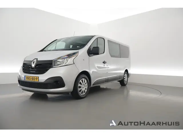 Renault Trafic 1.6 dCi  Dubb.Cab. |  6 pers. | BPM vrij | Navi | Rijklaar! | Cruise Control | Airco...