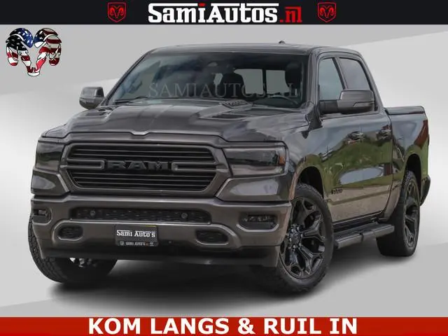Dodge RAM SPORT | 5.7 V8 HEMI 402PK | GRANITE CRYSTAL | GROOTSCHERM | PANO | LIMITED WIELEN | DUBBEL...