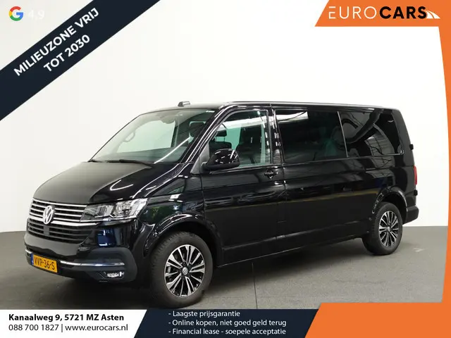Volkswagen Transporter 2.0 TDI L2H1 28 Highline Dubbele Cabine Automaat Airco Cruise Adaptief Parkee...