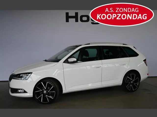 ŠKODA Fabia Combi 1.0 TSI Business Edition Clima Cruise Apple CarPlay Panoramadak Inruil Mogelijk!