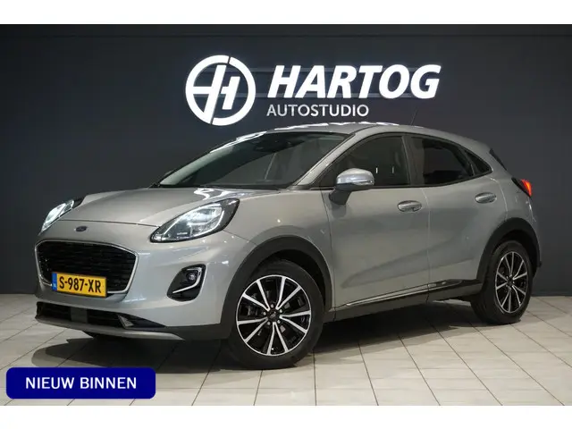 Ford Puma 1.0 EcoBoost Hybrid Titanium X + STOELMASSAGE / WINTERPAKKET / APPLE CARPLAY