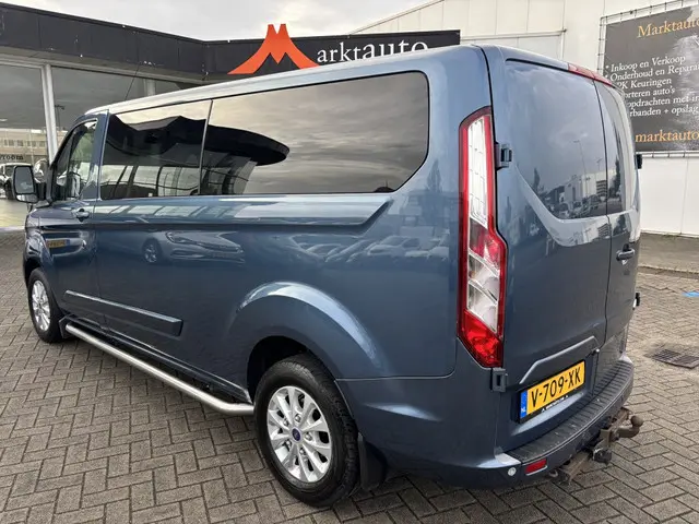 Ford Transit Custom 300 2.0 TDCI L2H1 DC Trekhaak Camera Navi Cruise 