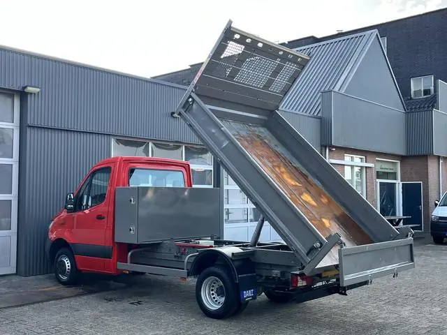 Mercedes-Benz Sprinter 514 2.2 CDI Kipper Airco Trekhaak 3500kg trekgewicht Telefoonverbinding 3-Per...