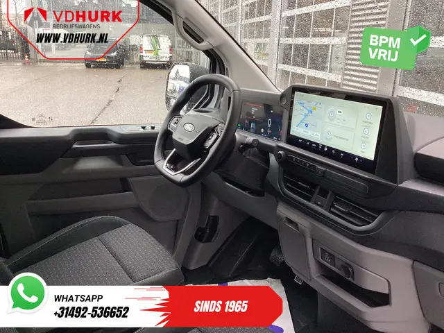 Ford E-Transit Custom 65 kWh L2 330 km WLTP LED/ Standkachel/ Snellader/ 2.3t Trekverm./ Carplay/ Cl...