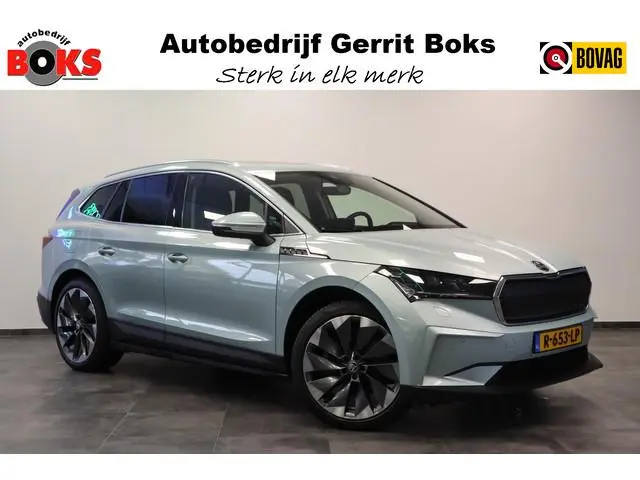 ŠKODA Enyaq iV 80 First Edition High Panoramadak HUD VCP Navi Clima Cruise Camera 21"LM !! 2e Pinkst...