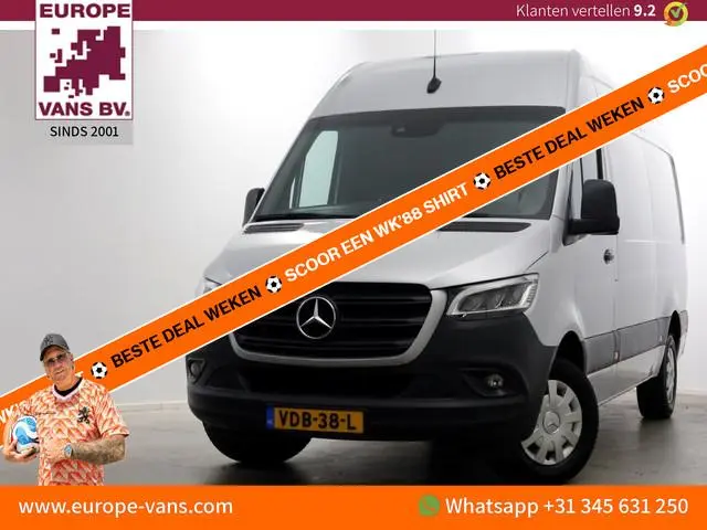 Mercedes-Benz Sprinter 319 CDI 3.0 V6 190pk E6 L2H2 7G Automaat LED/Camera/Navi Trekhaak 3500kg 10-2...