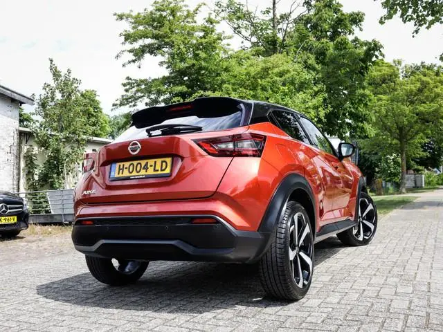 Nissan Juke 1.0 DIG-T Premiere Edition 2e-Eig. & Dealer-Onderh. BOVAG-Garantie. NL-Auto.