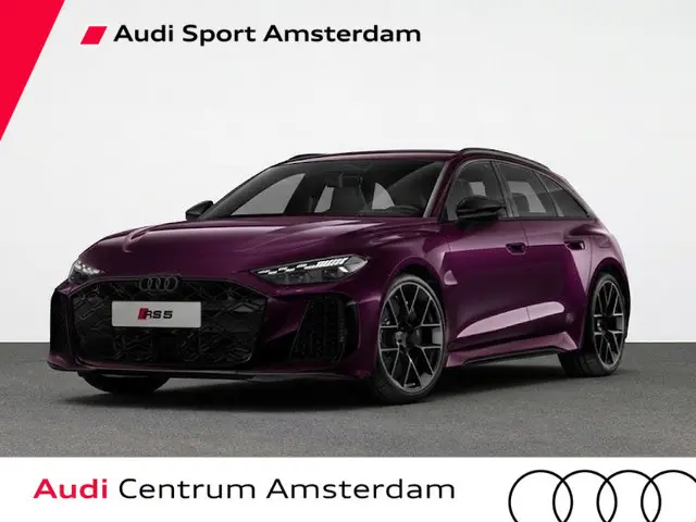 Audi RS5 Avant e-hybrid 470 kW / 639 pk | Audi Sportpakket | Amethyst Porsche kleur | Panorama-glasd...