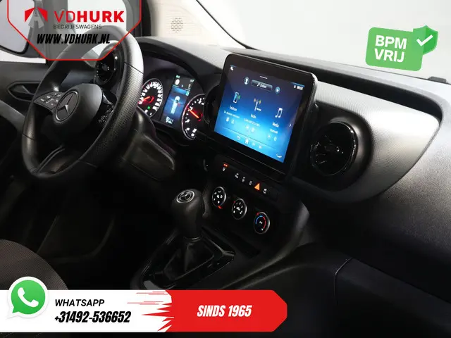 Mercedes-Benz Citan 110 CDI Aut. L2 3Pers./ Stoelverw./ Carplay/ Camera/ PDC/ Cruise/ Trekhaak/ Airc...