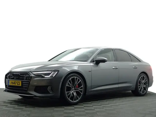 Audi A6 Limousine 45 TFSI S Line Black Optic Aut- Xenon Led, 360 Camera, Stuur/Stoelverwarming, Dyna...
