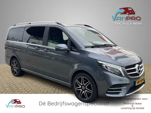 Mercedes-benz V-klasse 250d Lang AMG Dubbel Cabine / Leder / 360 Camera / Burmester / Elektrische sc...