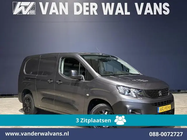 Peugeot Partner 1.5 BlueHDI 102pk L2H1 Euro6 Airco | 3-Zits | Apple Carplay | Camera | Cruisecontrol...