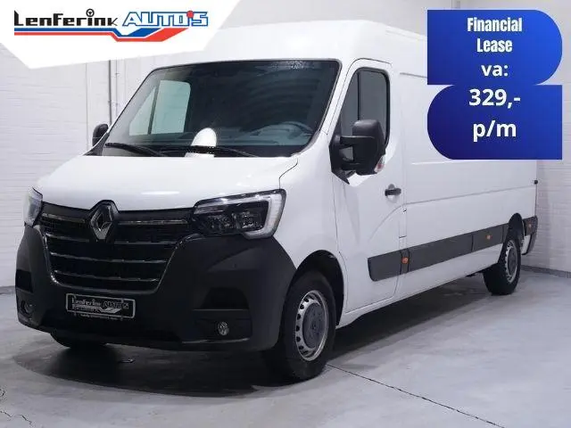 Renault Master 2.3 dCi 135 pk L3H2 Navi v.a. 388,- p/mnd Airco ECC, 270gr Achterdeuren, Cruise contr...