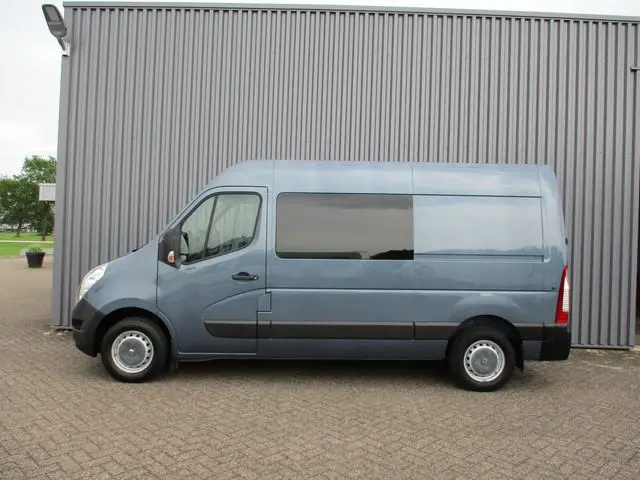 Renault Master 2.3 dCi 131 PK Dubelle Cabine  6 persoons Airco