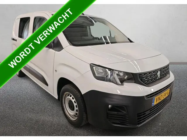 Peugeot Partner 1.2 Benzine 111PK Euro6 Premium / Airco / Navigatie / Cruise-ctr. / Schuifdeur + Raa...