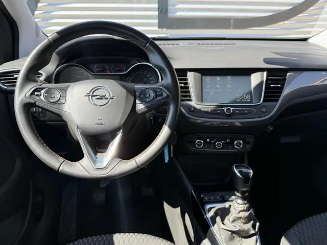 Opel Crossland X 1.2 Turbo 120 Jaar Edition Carplay|D-riem vv in 2025|Trekhaak|Cruise|PDC|APK tot 01...