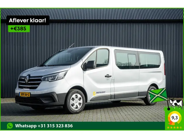 Renault Trafic **L2H1 | 150 PK | LED | 9-Zits | Cruise | Navi | Airco**