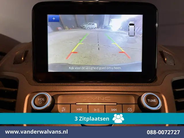 Ford Transit Connect 1.5 EcoBlue 120pk L2H1 Euro6 Airco | 3-Zits | Camera | Navigatie | Apple Carpla...