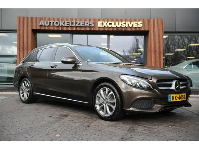 Mercedes-Benz C-klasse Estate 350 e Lease Edition Plus Burmester Leer Adaptieve Cruise Multi Beam 17...