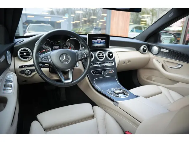 Mercedes-Benz C-klasse Estate 350 e Lease Edition Plus Burmester Leer Adaptieve Cruise Multi Beam 17...