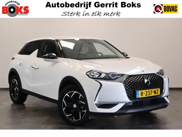 DS 3 Crossback E-Tense Bastille 50 kWh Navi-Carplay 17'lmv CruiseControl 24 maanden garantie mogelijk (*vraag naar de voorwaarden)