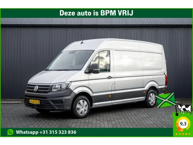 Volkswagen Crafter 2.0 TDI L3H2 | 140PK | Camera | Carplay | Mirrorlink | Cruise | Airco | 3-Zits