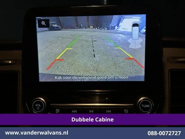 Ford Transit Custom 2.0 TDCI 170pk L2H1 Dubbele Cabine Euro6 Airco | 5-Zits | 2x Zijdeur | Camera |...