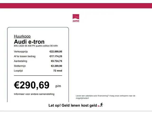 Audi e-tron BWJ 2020 55 408 PK quattro edition 95 kWh 20" LMV | CRUISE | CLIMA | CARPLAY | PDC | ELE...