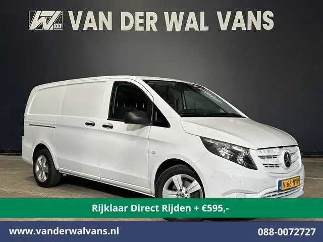 Mercedes-Benz Vito 114 CDI 136pk L2H1 Euro6 Airco | Navigatie | Camera | LM Velgen Cruisecontrol, Bu...
