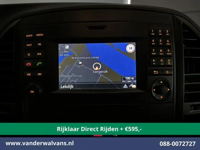 Mercedes-Benz Vito 114 CDI 136pk L2H1 Euro6 Airco | Navigatie | Camera | LM Velgen Cruisecontrol, Bu...