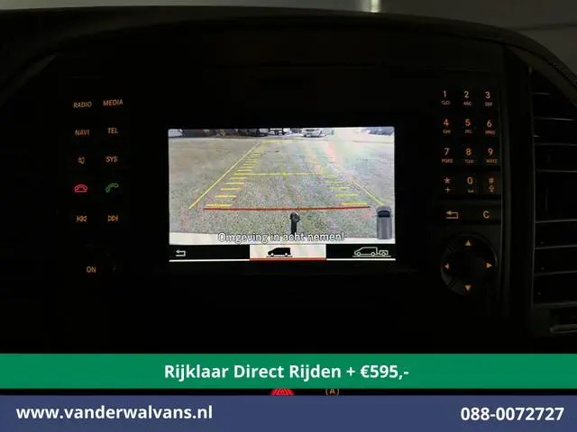 Mercedes-Benz Vito 114 CDI 136pk L2H1 Euro6 Airco | Navigatie | Camera | LM Velgen Cruisecontrol, Bu...