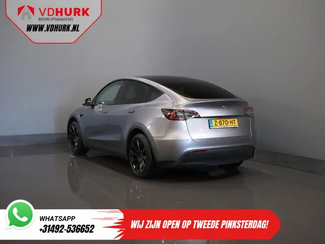Tesla Model Y 455 Km WLTP (DEMO) Pano/ Memory/ Elek.klep/ Stoelverw./ Navi/ 360 Camera/ Climate/ 20”...