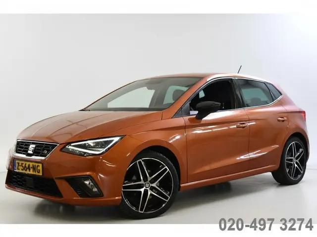 SEAT Ibiza TSI 115PK FR-LINE SPORT LEDER/VIRTUAL/LED