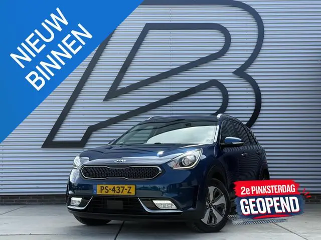 Kia Niro 1.6 GDi Hybrid BusinessLine 2e Eigenaar|Navi|Clima|Cruise|Camera|Trekhaak|Stoel+Stuur verw|...