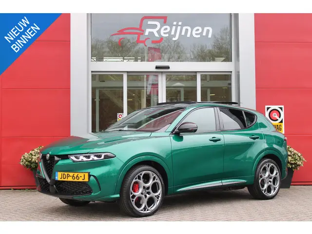 Alfa Romeo Tonale 1.3T PHEV 280PK TRIBUTO ITALIANO | PANORAMISCH SCHUIF / KANTELDAK | ZWART DAK | ZW...