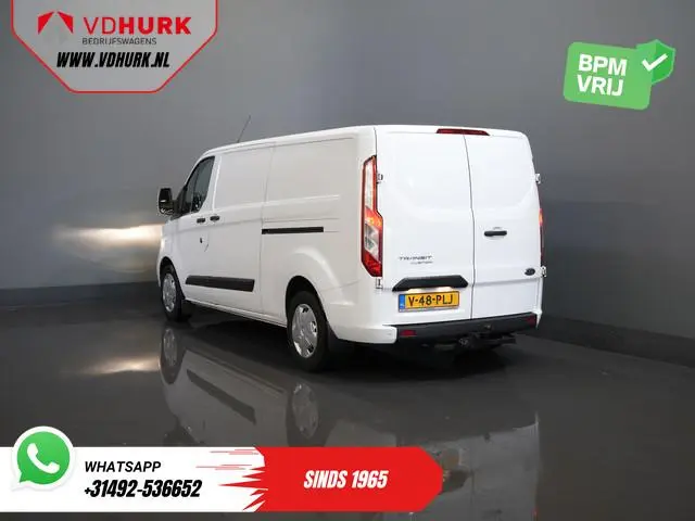 Ford Transit Custom 2.0 TDCI 130 pk Aut. L2 2x Schuifdeur/ Standkachel/ Stoelverw./ Carplay/ Airco/...