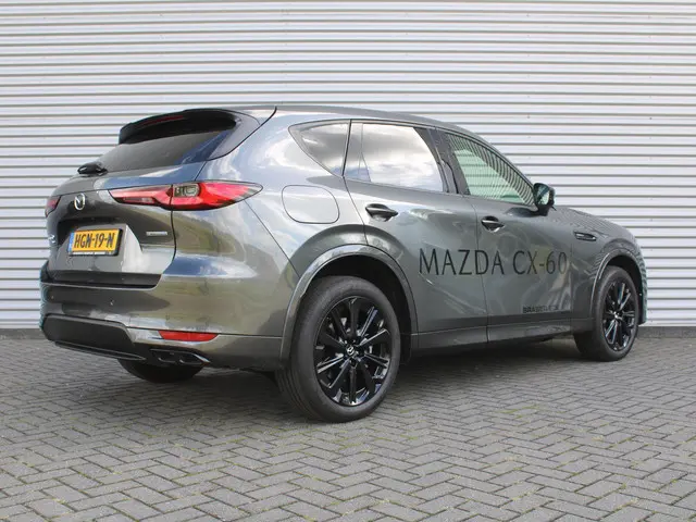Mazda CX-60 2.5 e-SkyActiv PHEV Homura Plus | Stuur-/stoelverwarming+ventilatie | Schuifdak | Leer |...