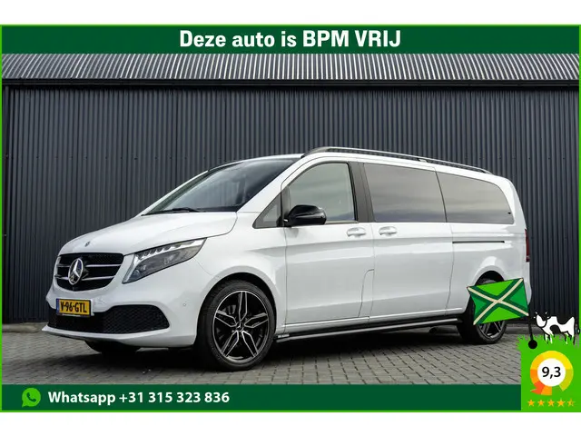 Mercedes-Benz V-klasse V300 | 4Matic | XL | 5-Zits | MBux | LED | ILS | Burmester | 2x Elec Schuifde...