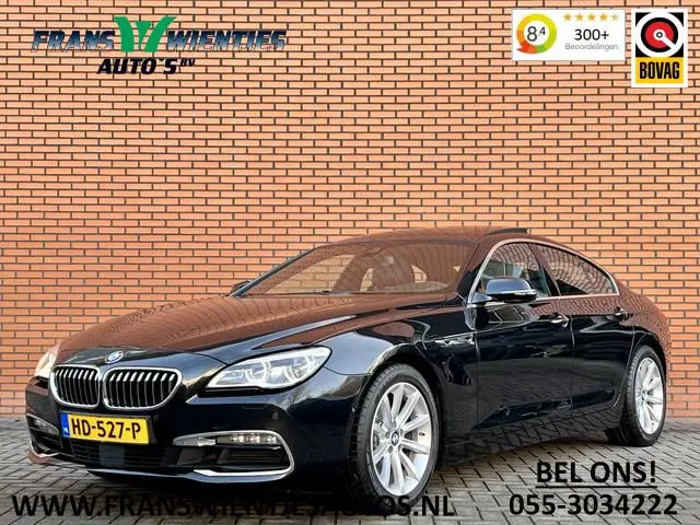 BMW 6-serie Gran Coupé 640i High Executive | 320 PK! | Panoramadak | Leder | Harman/Kardon | Lane As...