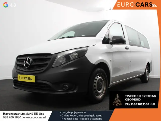 Mercedes-Benz Vito Tourer 114 CDI Automaat Pro Extra Lang Demo incl. BTW en BPM 8 persoons Navigatie Airco Cruise Control