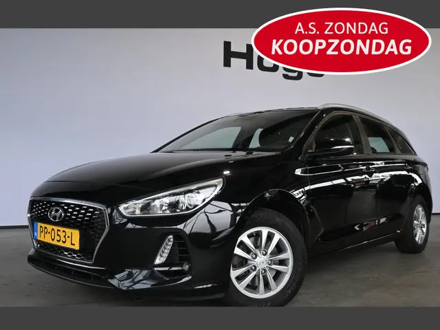 Hyundai i30 Wagon 1.4 T-GDI Comfort Clima Navigatie Camera Trekhaak Rijklaarprijs Inruil Mogelijk!
