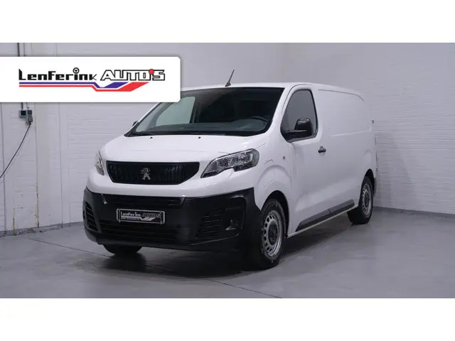 Peugeot e-Expert Standard Asphalt 75 kWh L2H1 Airco, Apple Carplay Cruise Control, PDC achter, NAP, 3-Zits