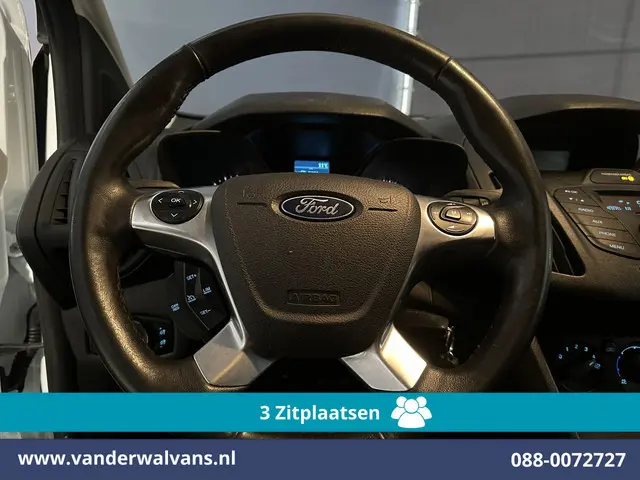 Ford Transit Connect 1.5 TDCI 101pk L2H1 Euro6 Airco | Cruisecontrol | 3-Zits | Trekhaak | Verwarmde...