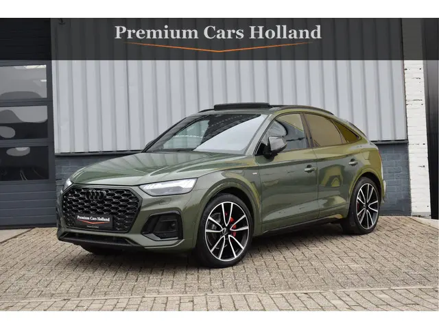 Audi Q5 Sportback 55 TFSI e S-Line 367 Pk Pano RS-Stoel Luchtvering Carbon SQ5 Keyless Matrix Oled 2...