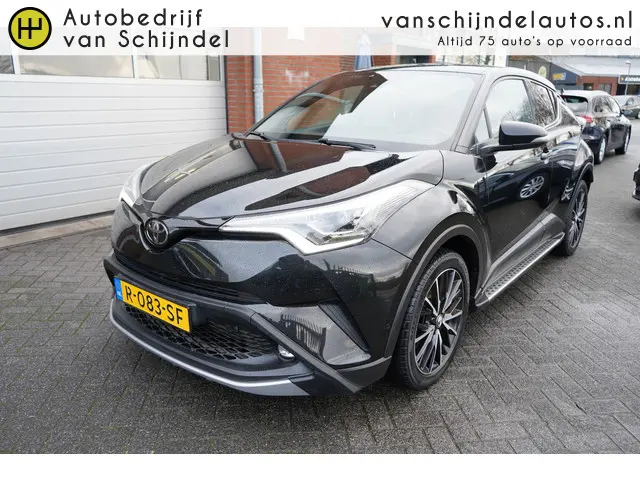 Toyota C-HR 1.2 Style LUXE! TREKHAAK - CAMERA - NAVI - STOELVERWARMING - HALF LEDER - PARKEERSENSORE...