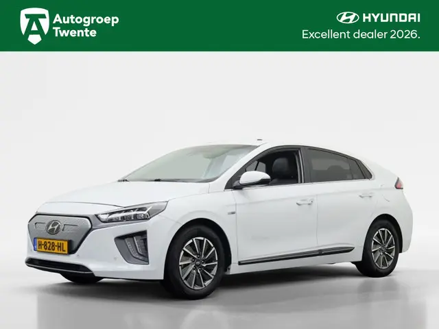 Hyundai IONIQ Premium EV 38 kWh | SOH 100% | Leder | Stoelverwarming en -verko
