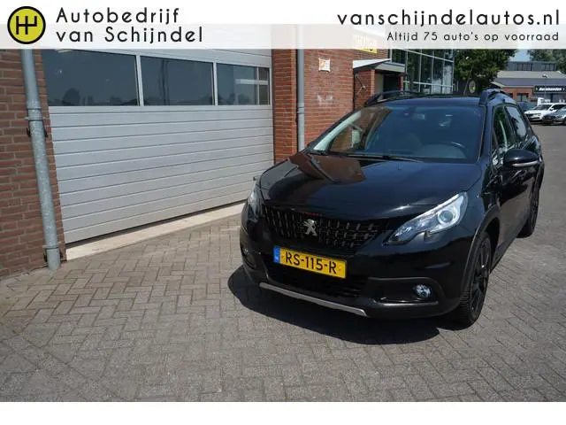 Peugeot 2008 1.2 PURETECH GT-LINE LUXE KEURIGE NETTE STAAT ORIGINEEL NL PANORAMADAK CAMERA 1/2LEDER...