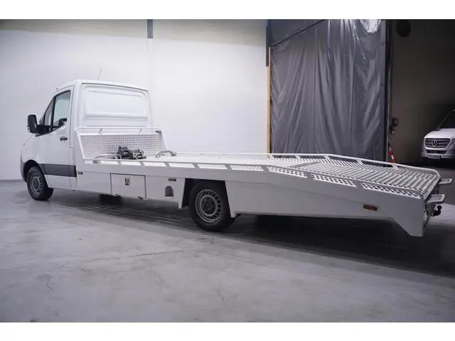 Mercedes-Benz Sprinter 316 CDI 163 pk Aut. Autotransporter Tijhof Navi, LED Koplampen, Adapt. Cruise...
