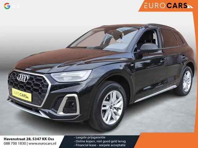 Audi Q5 50 TFSI e 300pk PHEV S Line Automaat Navigatie Camera Parkeersensoren Head Up Display Stoelv...